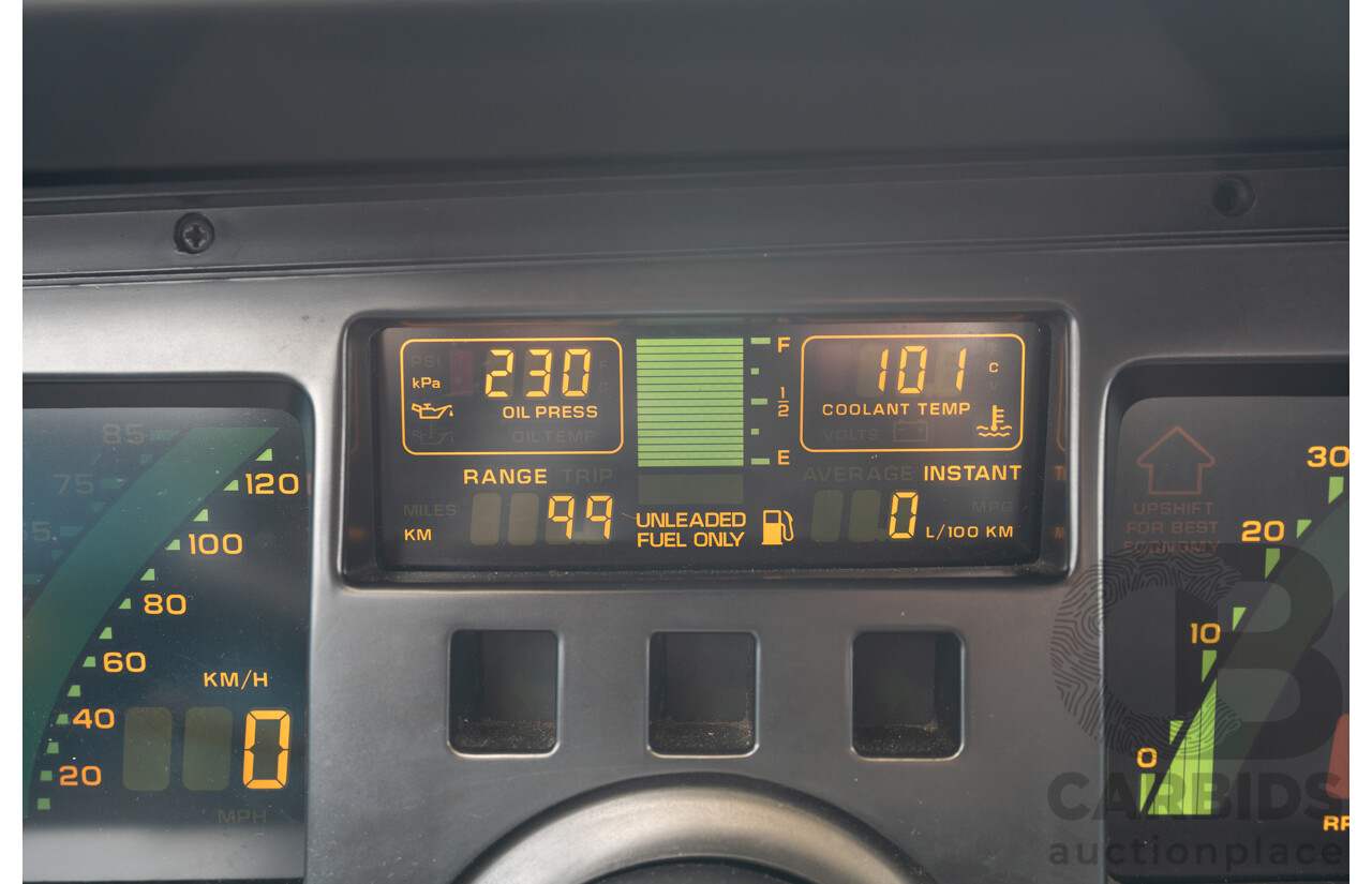 05/1987 Chevrolet Corvette C4 2d Convertible Medium Blue Metallic V8 5.7L