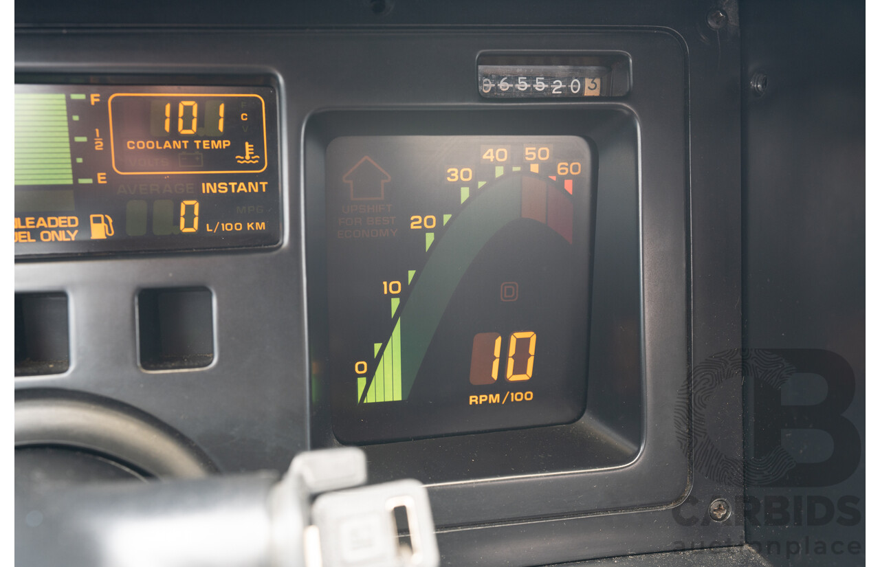 05/1987 Chevrolet Corvette C4 2d Convertible Medium Blue Metallic V8 5.7L