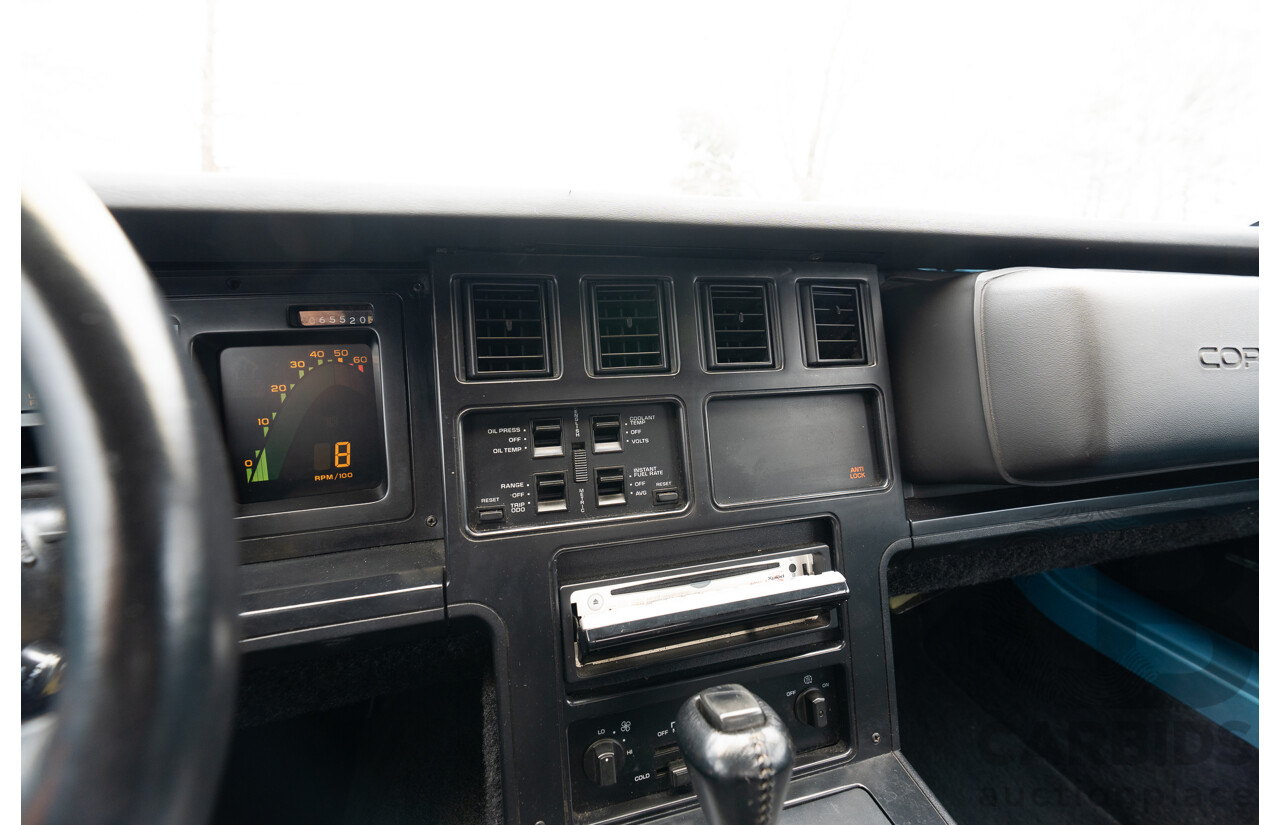 05/1987 Chevrolet Corvette C4 2d Convertible Medium Blue Metallic V8 5.7L