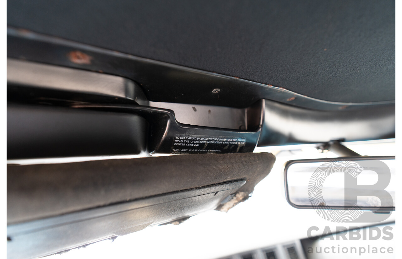 05/1987 Chevrolet Corvette C4 2d Convertible Medium Blue Metallic V8 5.7L