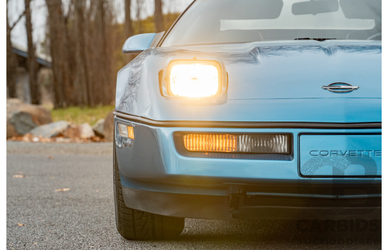 05/1987 Chevrolet Corvette C4 2d Convertible Medium Blue Metallic V8 5.7L
