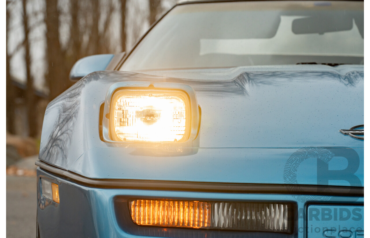 05/1987 Chevrolet Corvette C4 2d Convertible Medium Blue Metallic V8 5.7L