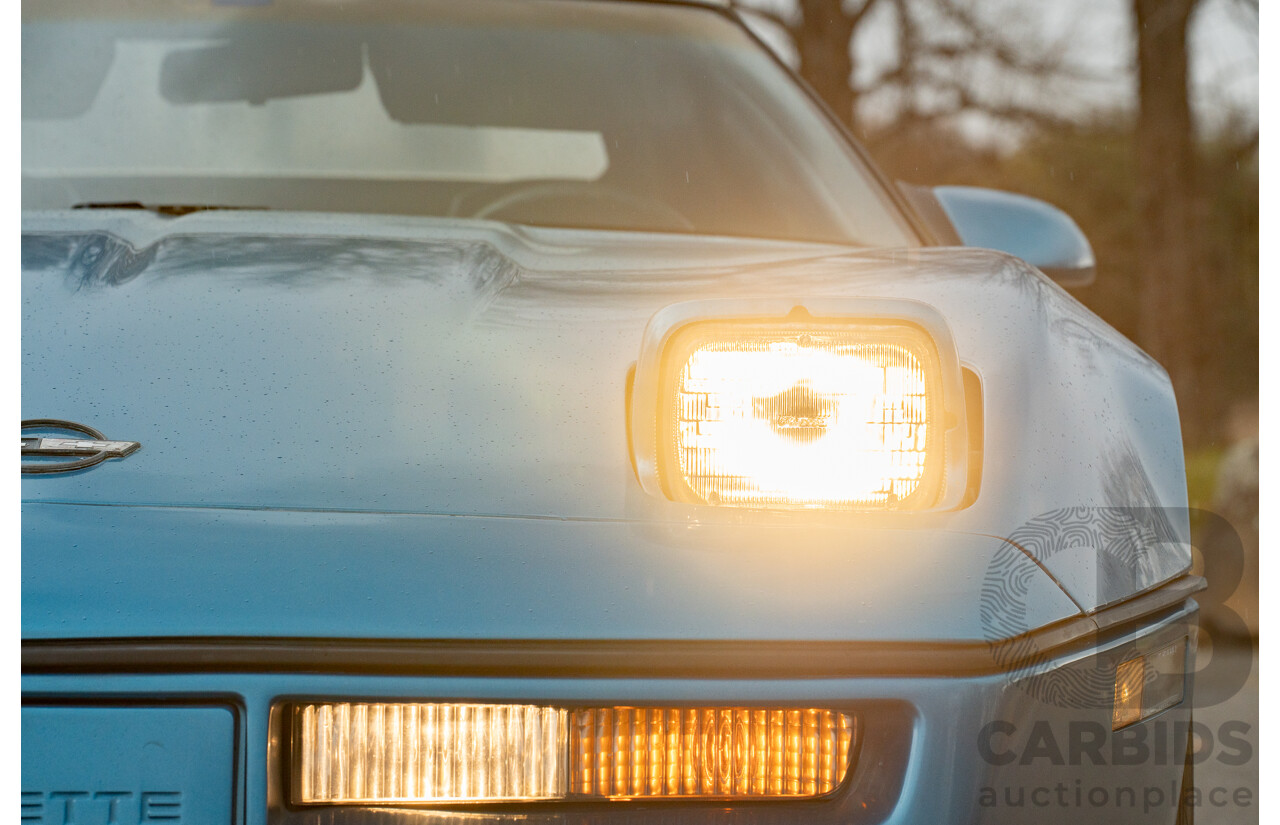 05/1987 Chevrolet Corvette C4 2d Convertible Medium Blue Metallic V8 5.7L