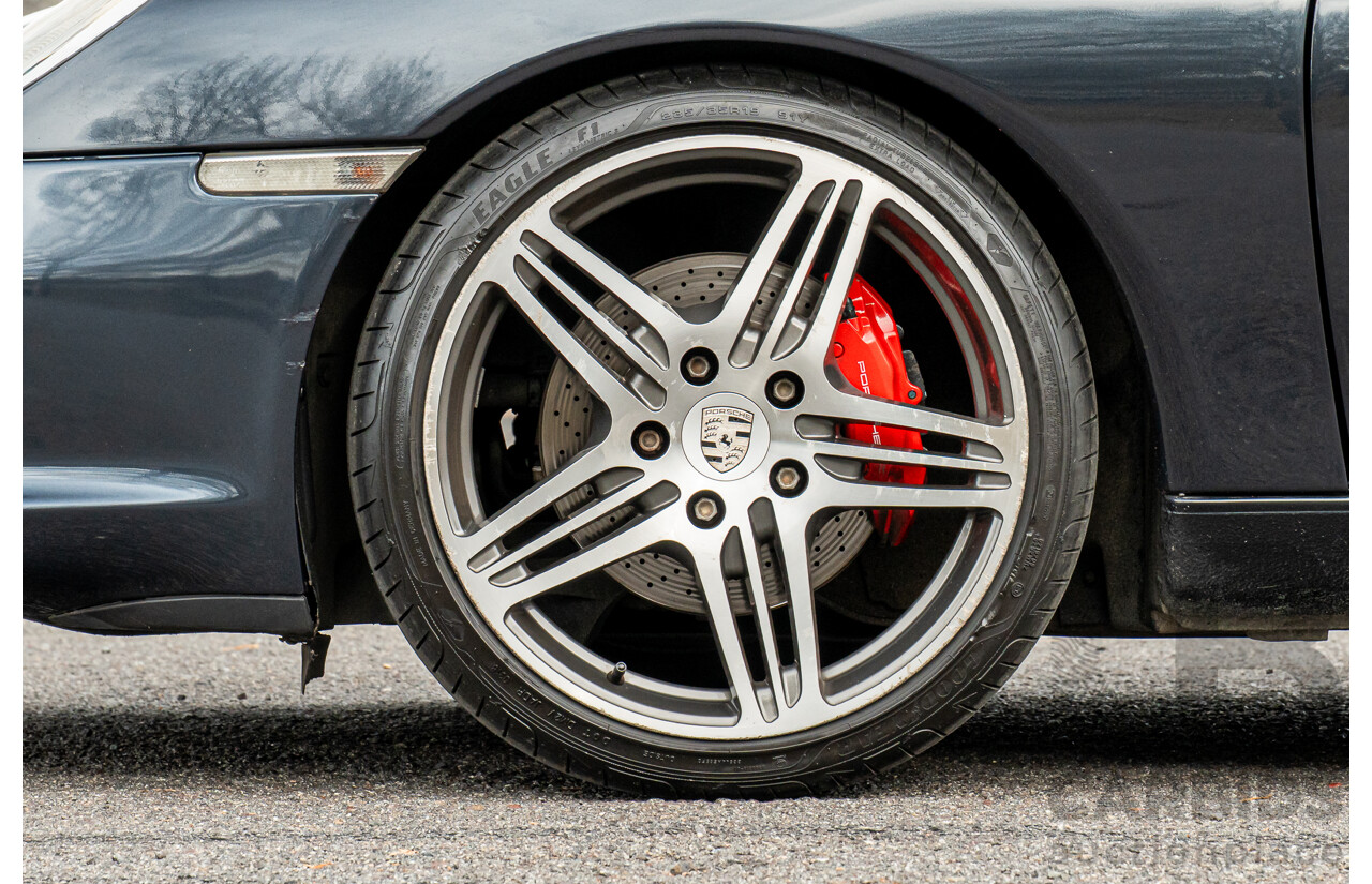 6/2004 Porsche Boxster S 986 MY04 2d Roadster Atlas Grey Metallic 3.2L