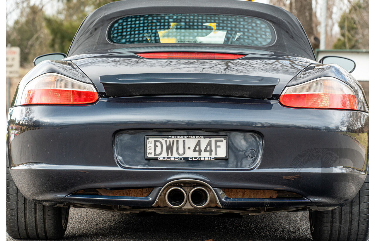 6/2004 Porsche Boxster S 986 MY04 2d Roadster Atlas Grey Metallic 3.2L