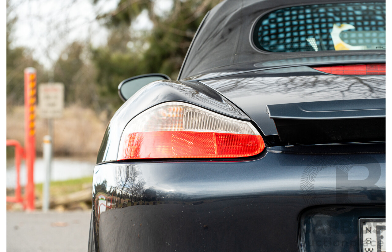 6/2004 Porsche Boxster S 986 MY04 2d Roadster Atlas Grey Metallic 3.2L