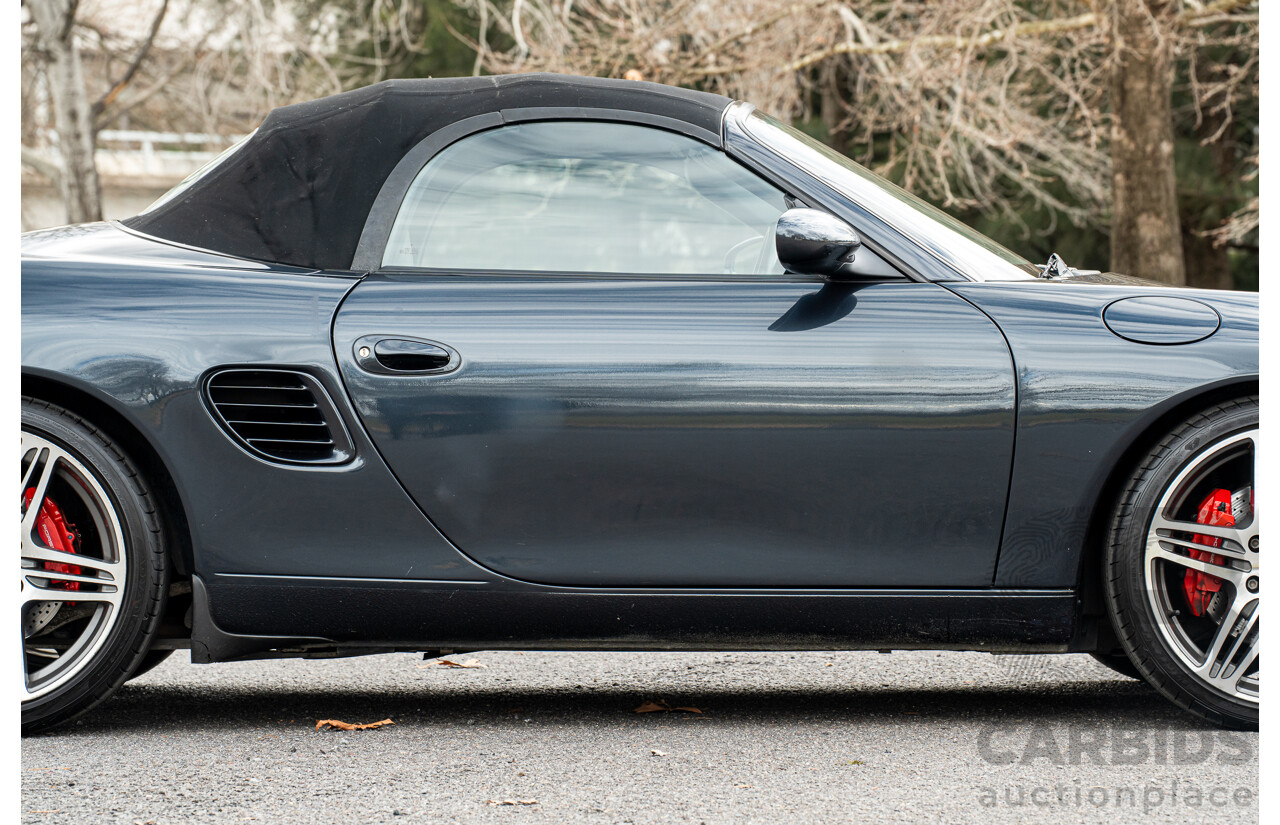 6/2004 Porsche Boxster S 986 MY04 2d Roadster Atlas Grey Metallic 3.2L