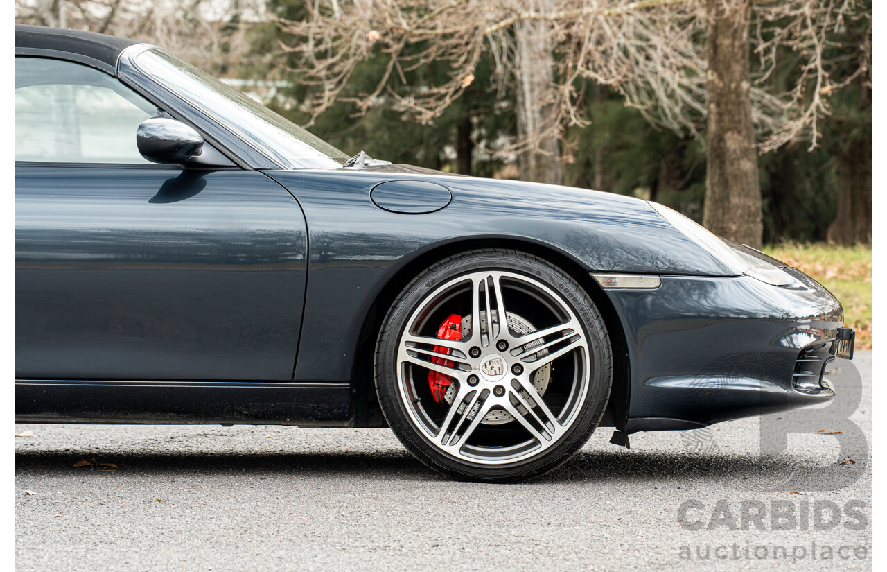 6/2004 Porsche Boxster S 986 MY04 2d Roadster Atlas Grey Metallic 3.2L