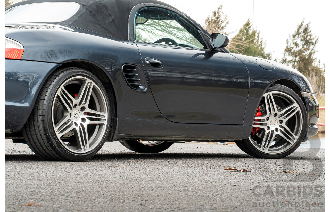 6/2004 Porsche Boxster S 986 MY04 2d Roadster Atlas Grey Metallic 3.2L