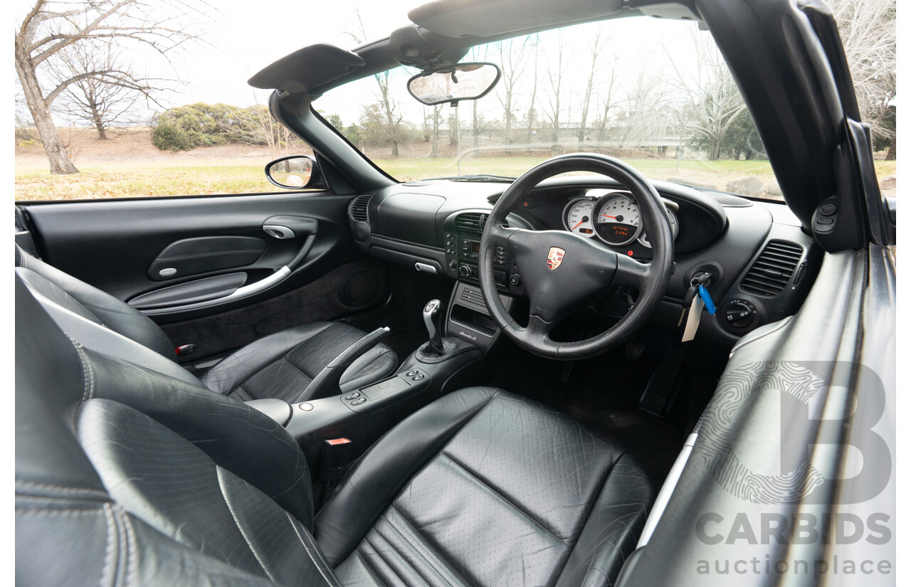 6/2004 Porsche Boxster S 986 MY04 2d Roadster Atlas Grey Metallic 3.2L