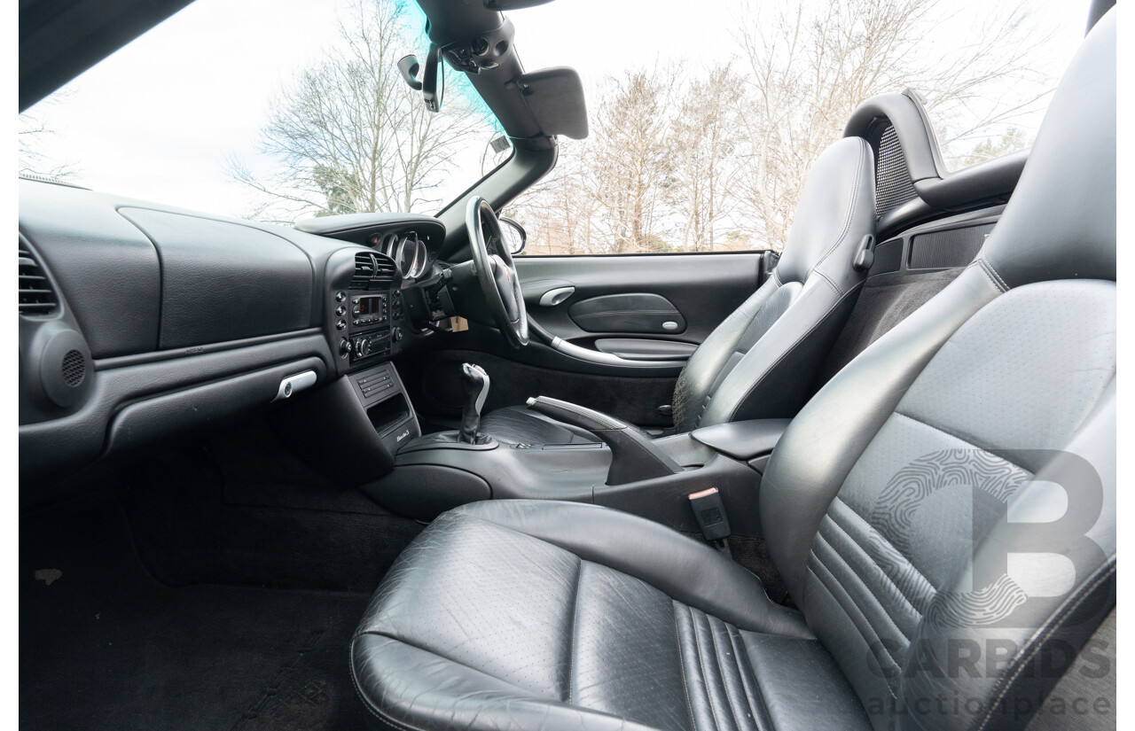 6/2004 Porsche Boxster S 986 MY04 2d Roadster Atlas Grey Metallic 3.2L