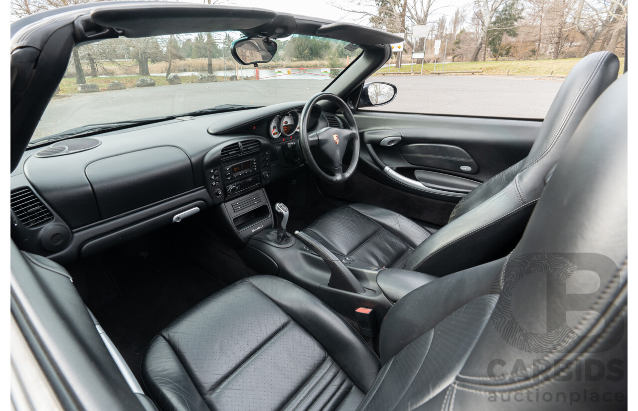 6/2004 Porsche Boxster S 986 MY04 2d Roadster Atlas Grey Metallic 3.2L