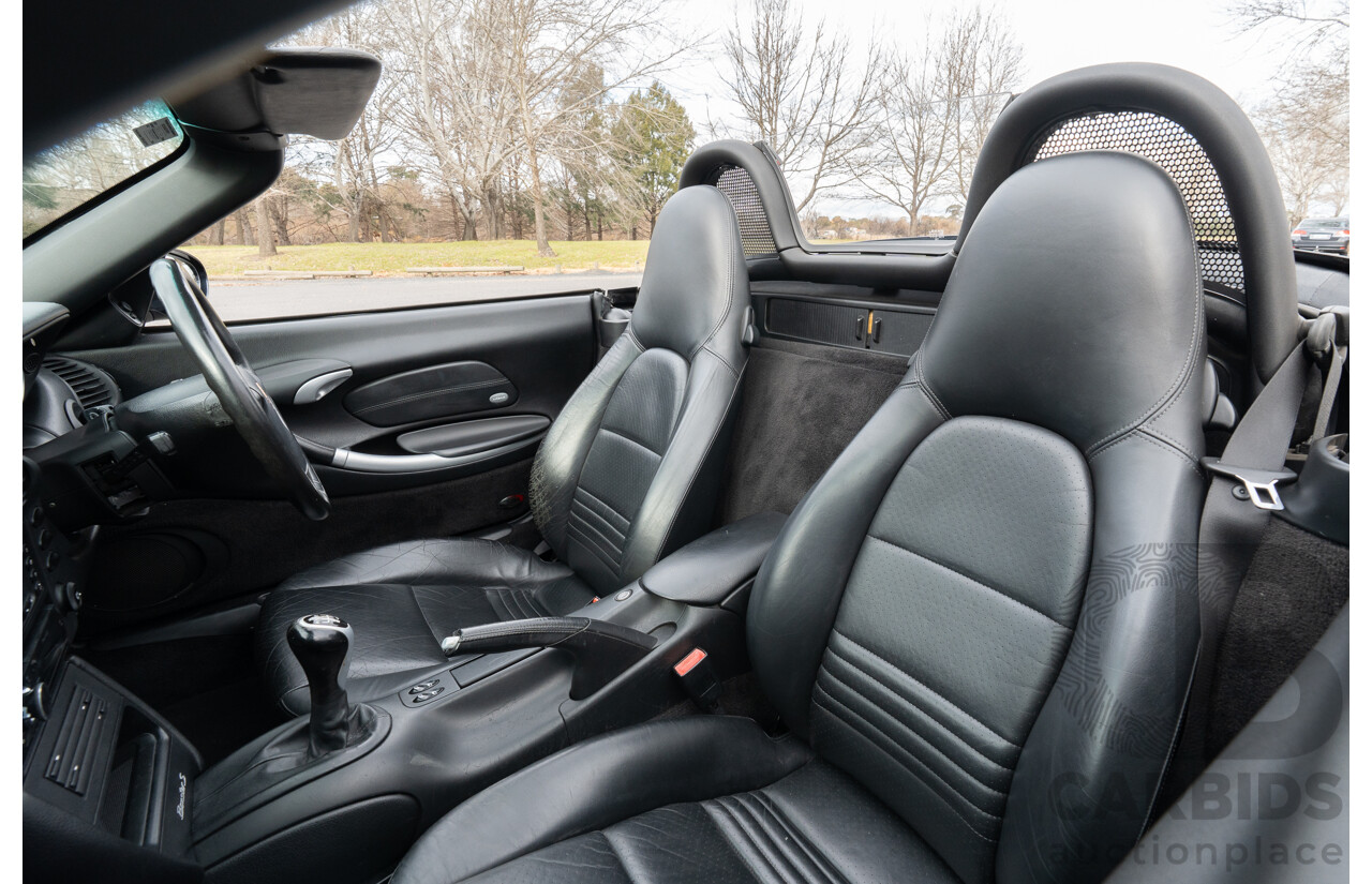 6/2004 Porsche Boxster S 986 MY04 2d Roadster Atlas Grey Metallic 3.2L