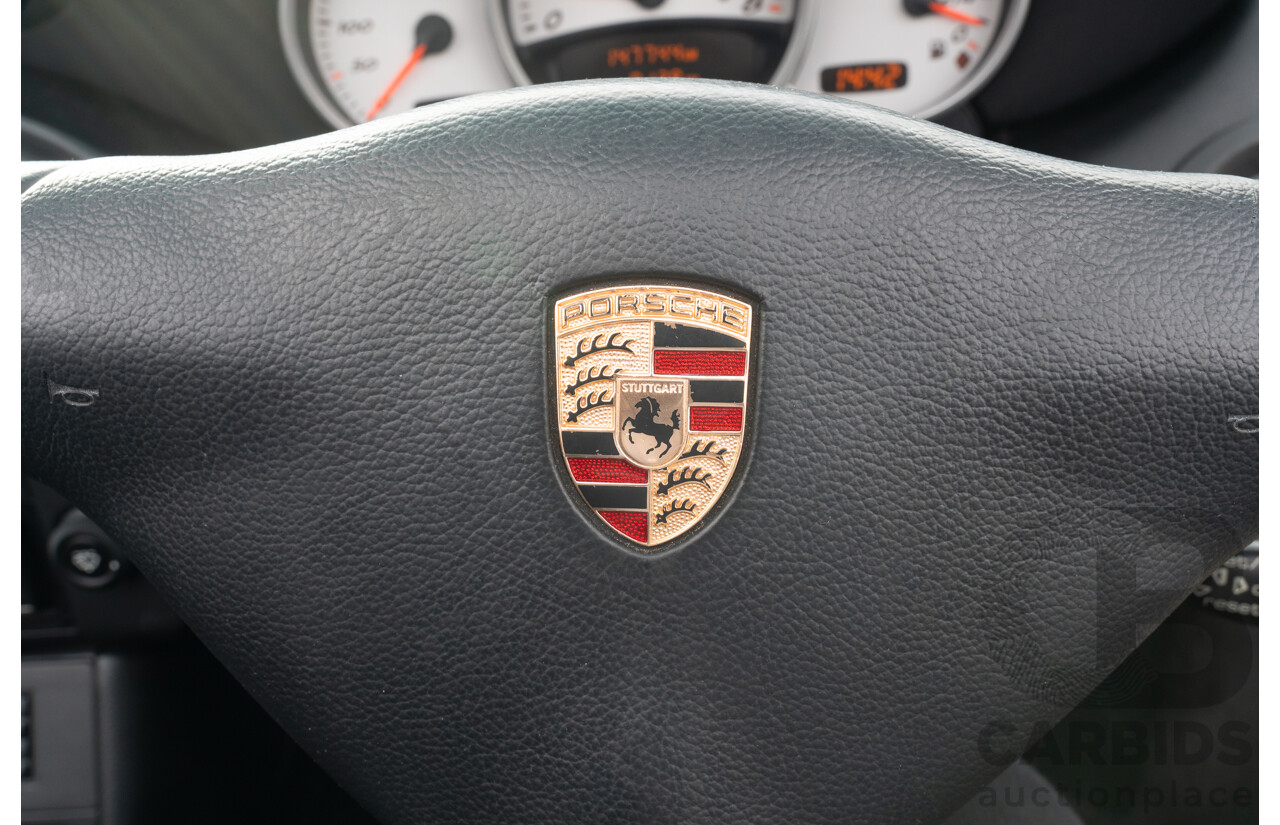 6/2004 Porsche Boxster S 986 MY04 2d Roadster Atlas Grey Metallic 3.2L