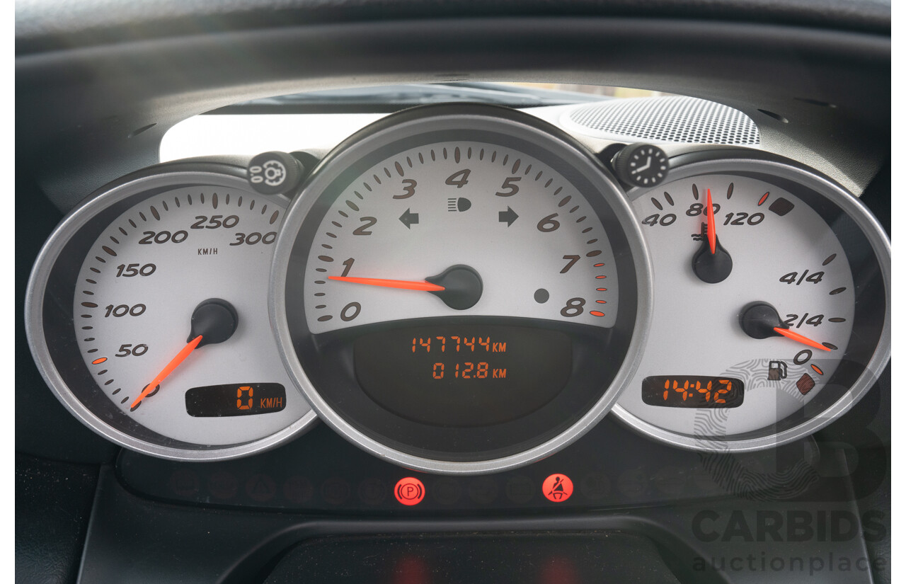 6/2004 Porsche Boxster S 986 MY04 2d Roadster Atlas Grey Metallic 3.2L