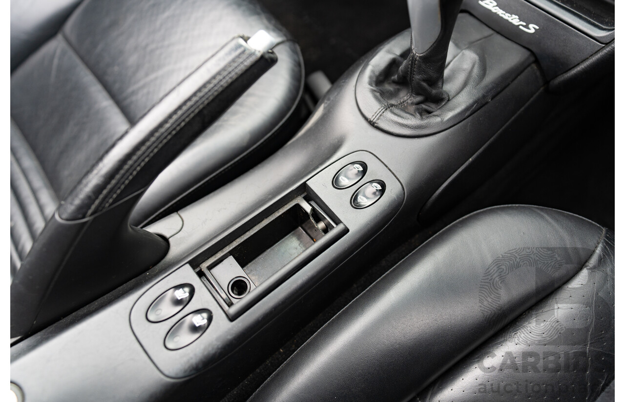 6/2004 Porsche Boxster S 986 MY04 2d Roadster Atlas Grey Metallic 3.2L