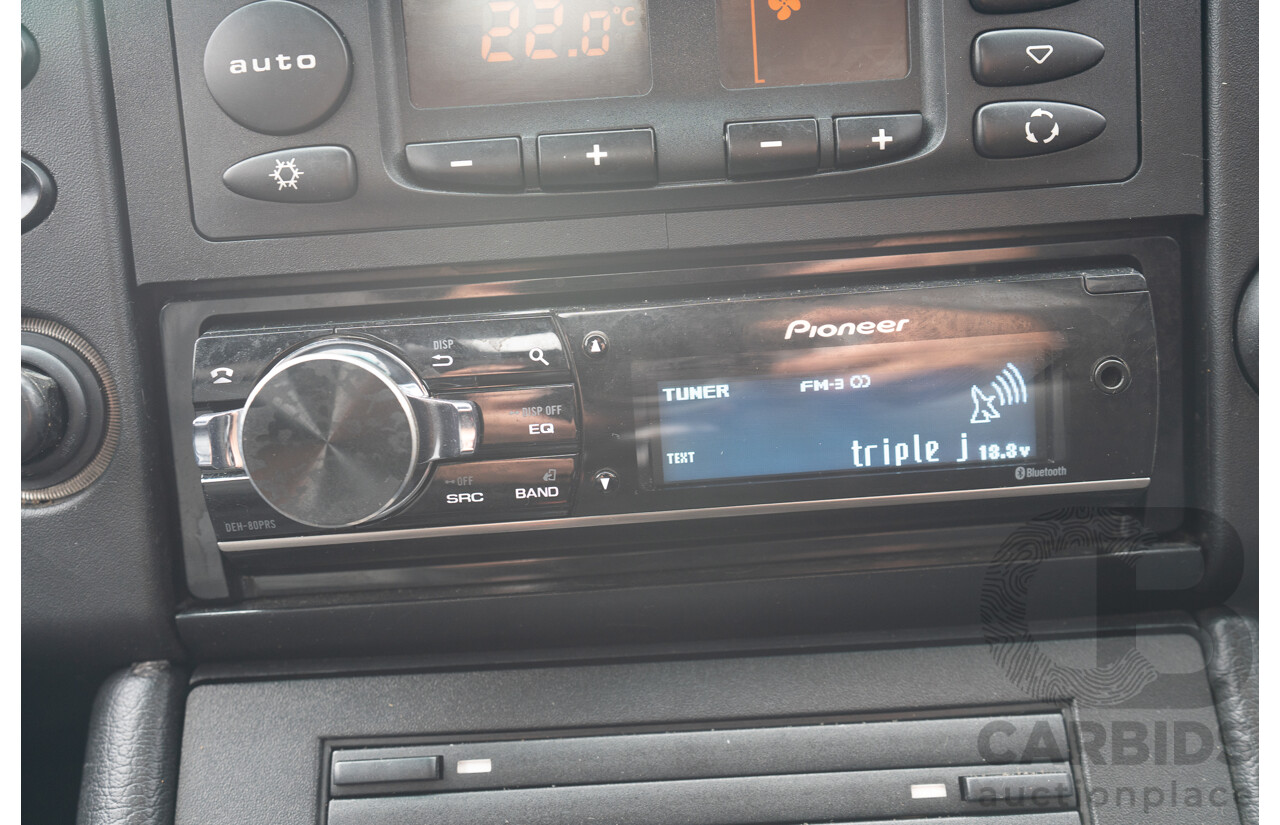 6/2004 Porsche Boxster S 986 MY04 2d Roadster Atlas Grey Metallic 3.2L