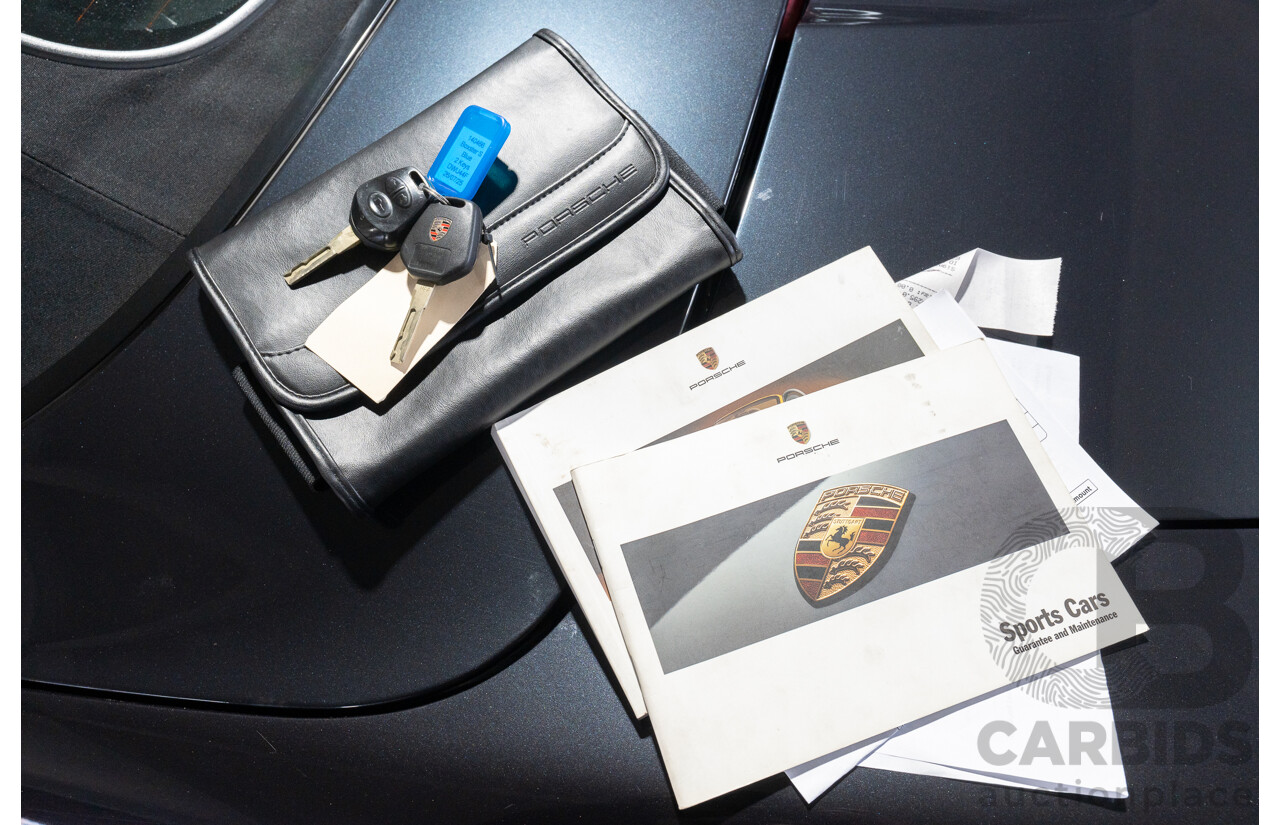 6/2004 Porsche Boxster S 986 MY04 2d Roadster Atlas Grey Metallic 3.2L