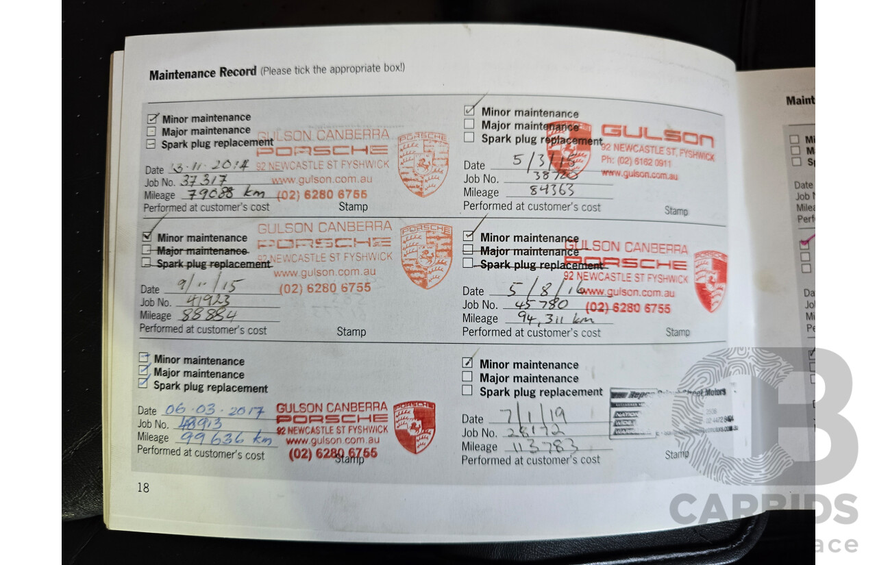 6/2004 Porsche Boxster S 986 MY04 2d Roadster Atlas Grey Metallic 3.2L