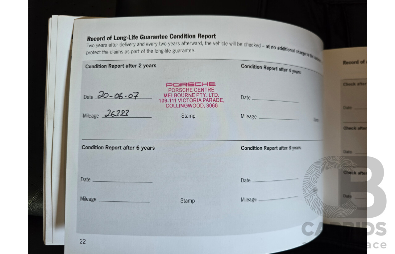 6/2004 Porsche Boxster S 986 MY04 2d Roadster Atlas Grey Metallic 3.2L