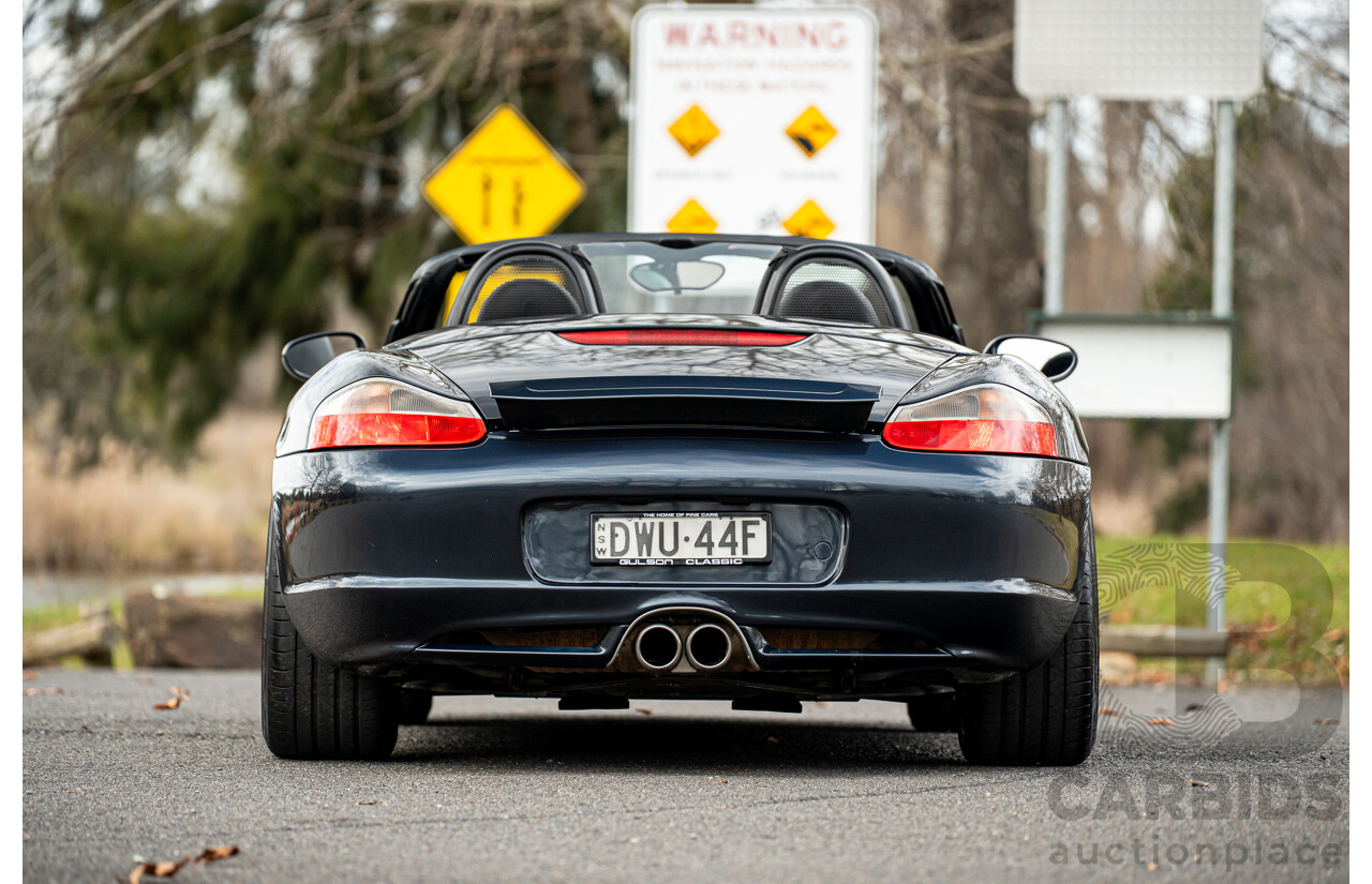 6/2004 Porsche Boxster S 986 MY04 2d Roadster Atlas Grey Metallic 3.2L