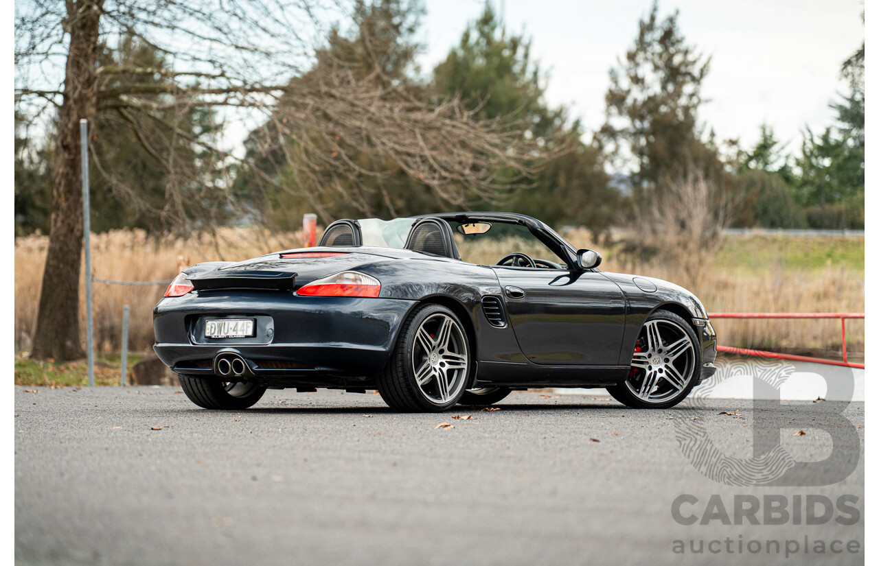 6/2004 Porsche Boxster S 986 MY04 2d Roadster Atlas Grey Metallic 3.2L