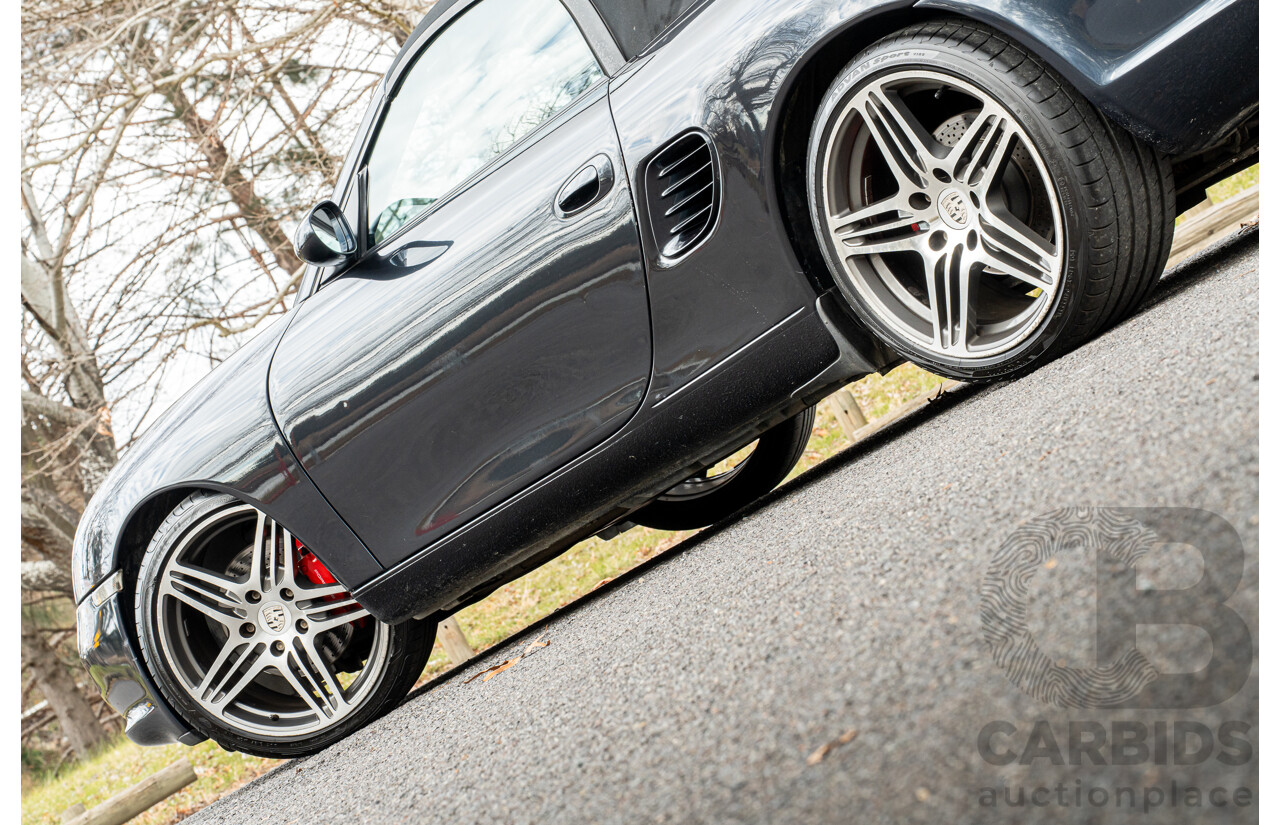 6/2004 Porsche Boxster S 986 MY04 2d Roadster Atlas Grey Metallic 3.2L