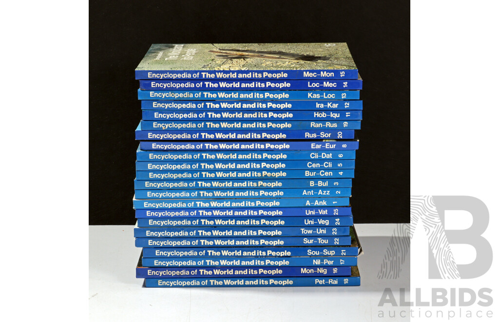 Collection of The Encyclopaedia of the World and Its People