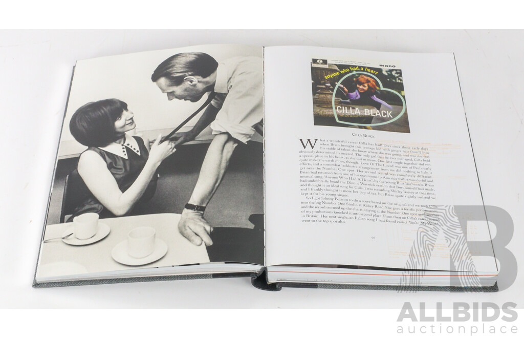 Limited Edition 462 of 2000, Signed by Sir George Martin, 'Playback: An Illustrated Memoir', George Martin, Genesis Publications, 2002, Hard Cover in Solander Case