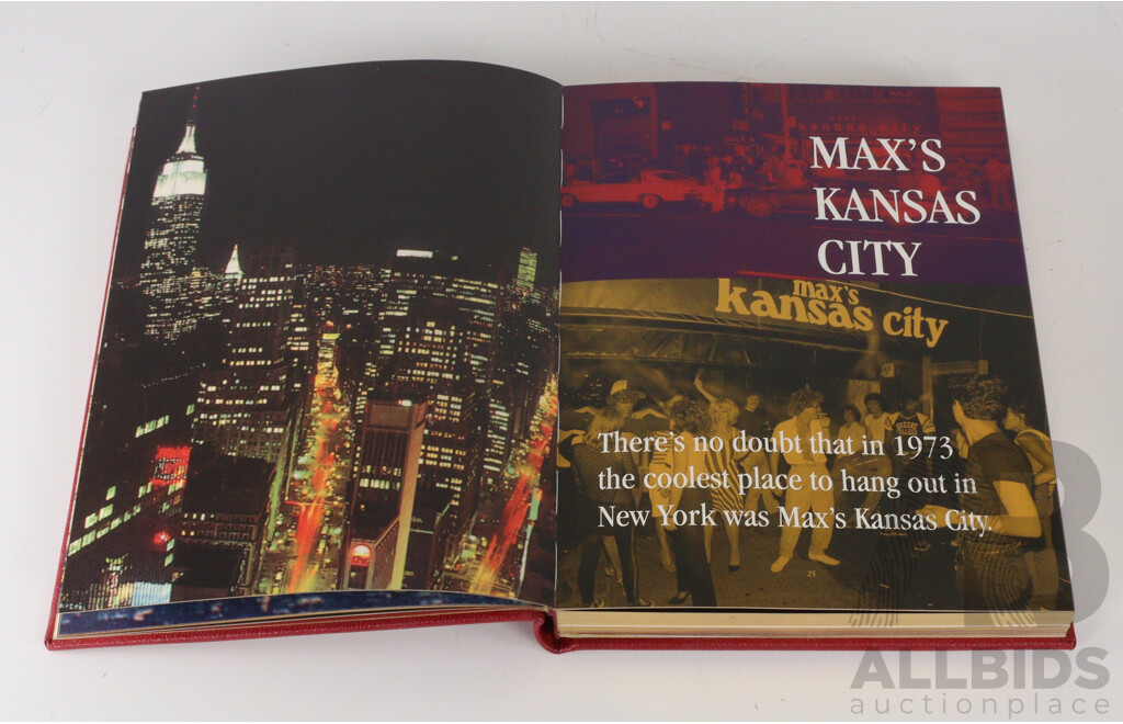 Limited Edition 242 of 2000, Signed by David Bowie,  'From Station to Station: Travels with David Bowie 1973-1976', by Geoff MacCormack, Genesis Publications, 2002, Hard Cover in Solander Case