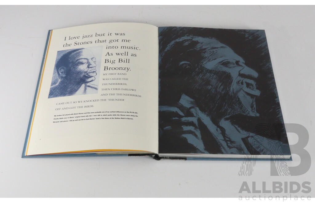 Limited Edition 365 of 2500, 'Wood on Canvas: Every Picture Tells a Story', Signed by Ronnie Wood, Genesis Publications, 1998, Hard Cover in Slip Case