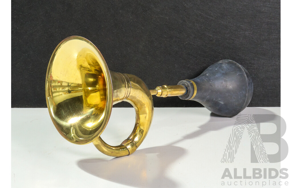 Antique Style Brass Car Horn