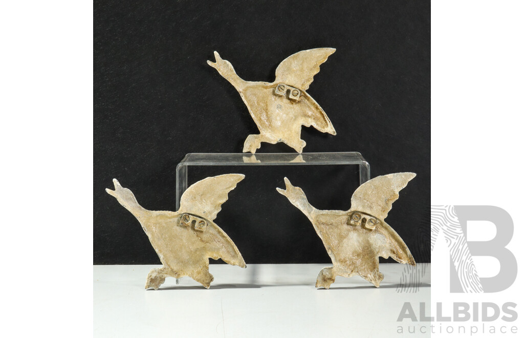 Reproduction Cast Iron Wall Ducks