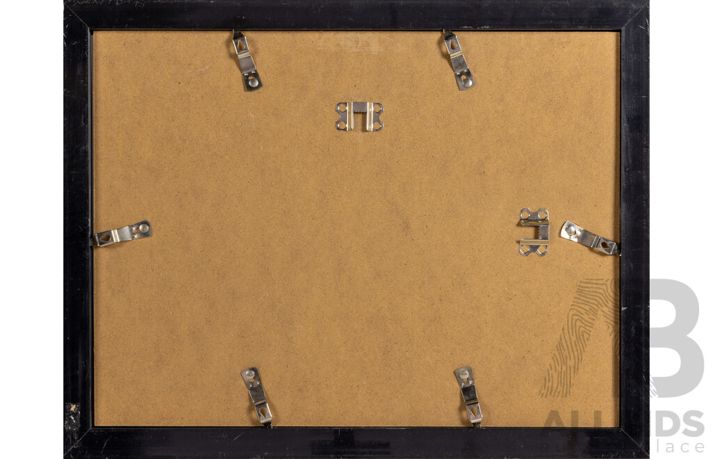 Pro Hart, (20th Century, Australian, 1928--2006), The Front Bar of the Pub, Hand Coloured Etching, 36 x 46 cm (frame)