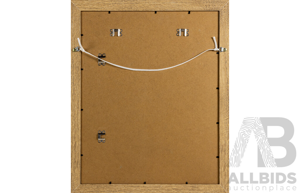 Jack Shahine, (20th Century, Australian), Modern Life - Radio Waves, Original Pen, Ink and Mixed Media, 57 x 47 cm (frame)