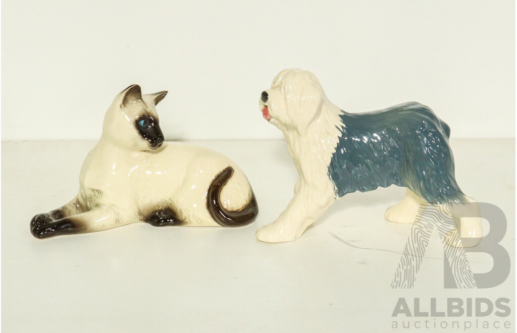 Collection of Two Beswick England Ceramic Figures