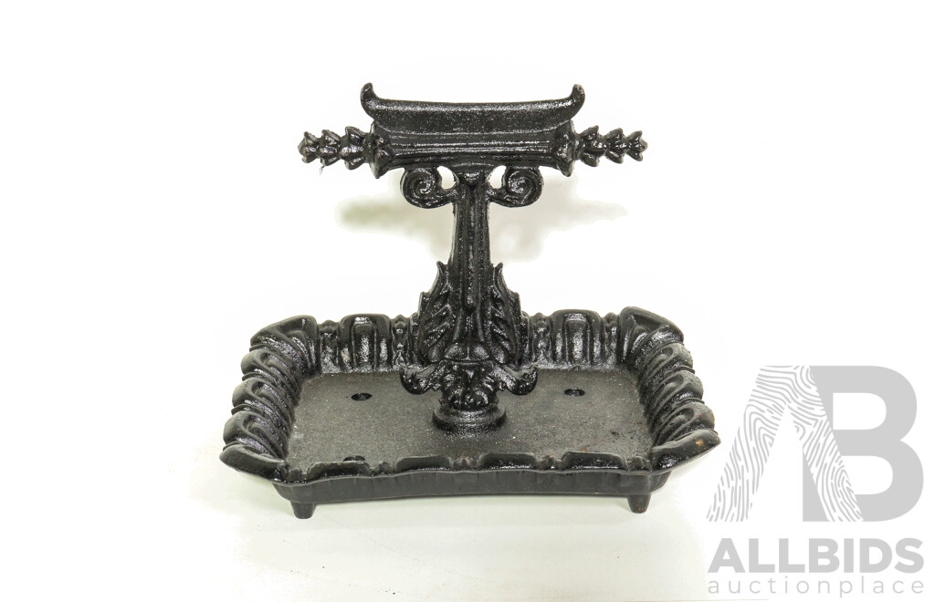 Victorian Cast Iron Boot Scraper