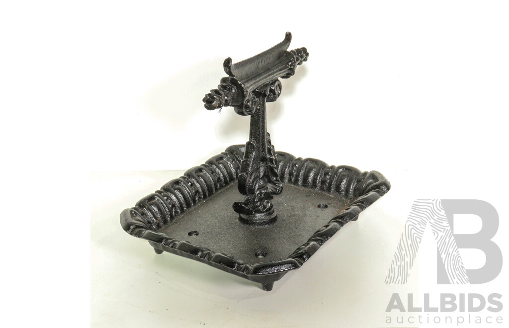 Victorian Cast Iron Boot Scraper