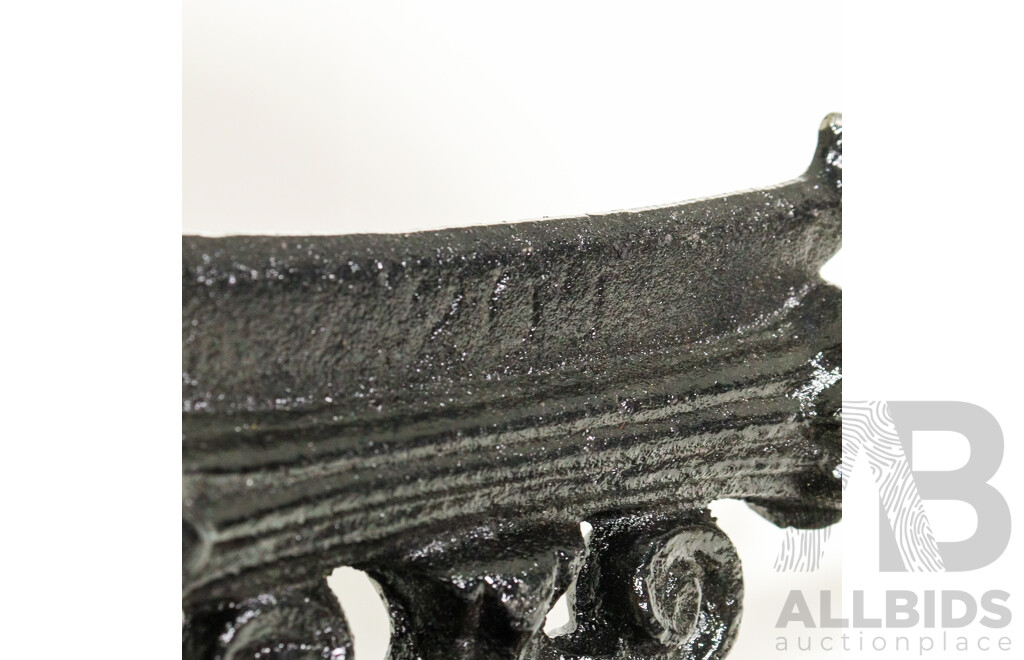 Victorian Cast Iron Boot Scraper