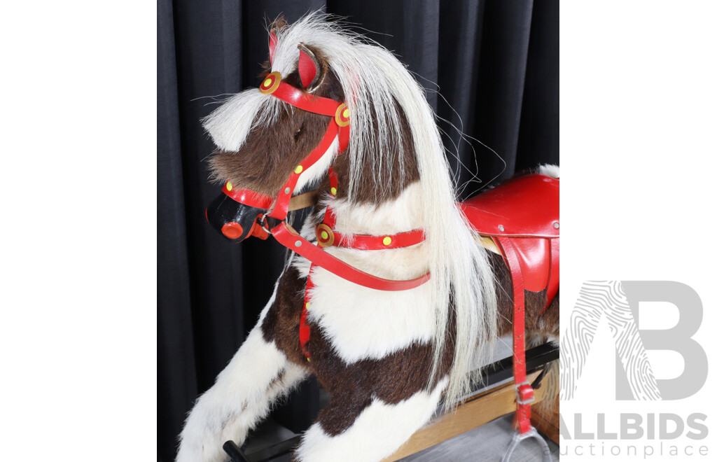 Reproduction Handcrafted Rocking Horse