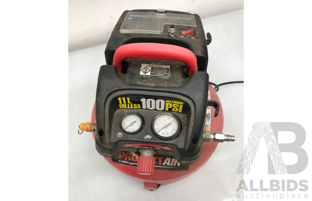 Spear & Jackson Project Air 11L Air Compressor