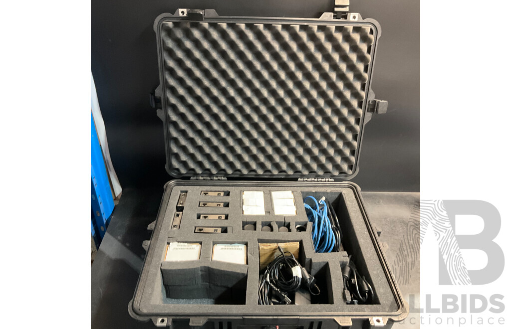 Point Grey RoHS 0.3MP B&W Firefly MV 1394a Camera with Lens 2.8-10mm F1.6 IR and FWB-LDR-CAT5 FirePRO LDR (long Distance Repeater) in Pelican 1600 Carry Case