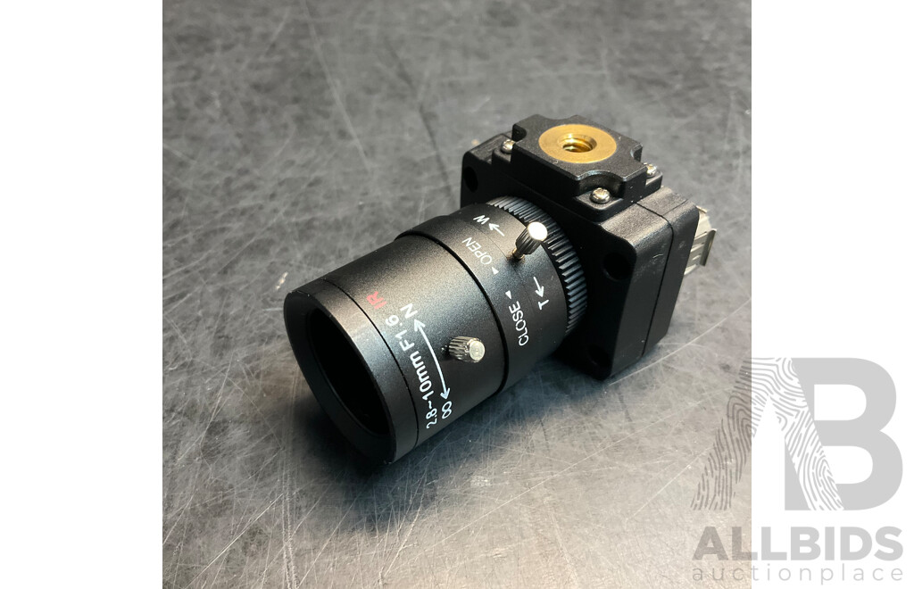 Point Grey RoHS 0.3MP B&W Firefly MV 1394a Camera with Lens 2.8-10mm F1.6 IR and FWB-LDR-CAT5 FirePRO LDR (long Distance Repeater) in Pelican 1600 Carry Case