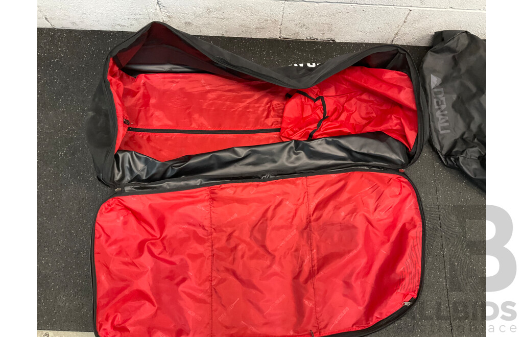 GRAY NICOLLS (GN1250) Cricket Bag and DENALI Expedition Duffle Bag - ORP $ 359 - Lot of 2
