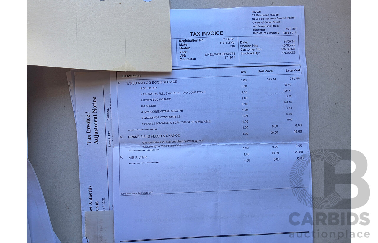 3/2009 Hyundai i30 SX 1.6 CRDi FD MY09 5d Hatchback Blue Turbo Diesel 1.6L