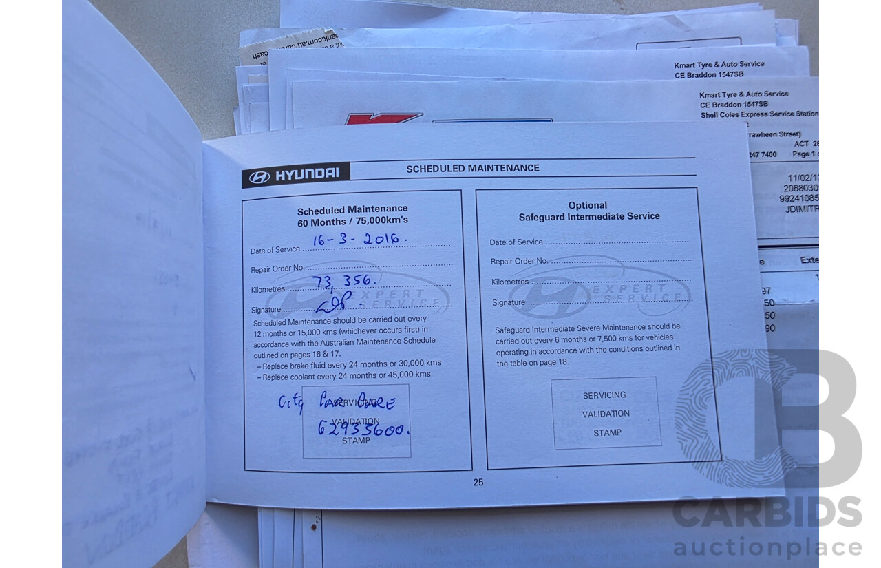 3/2009 Hyundai i30 SX 1.6 CRDi FD MY09 5d Hatchback Blue Turbo Diesel 1.6L