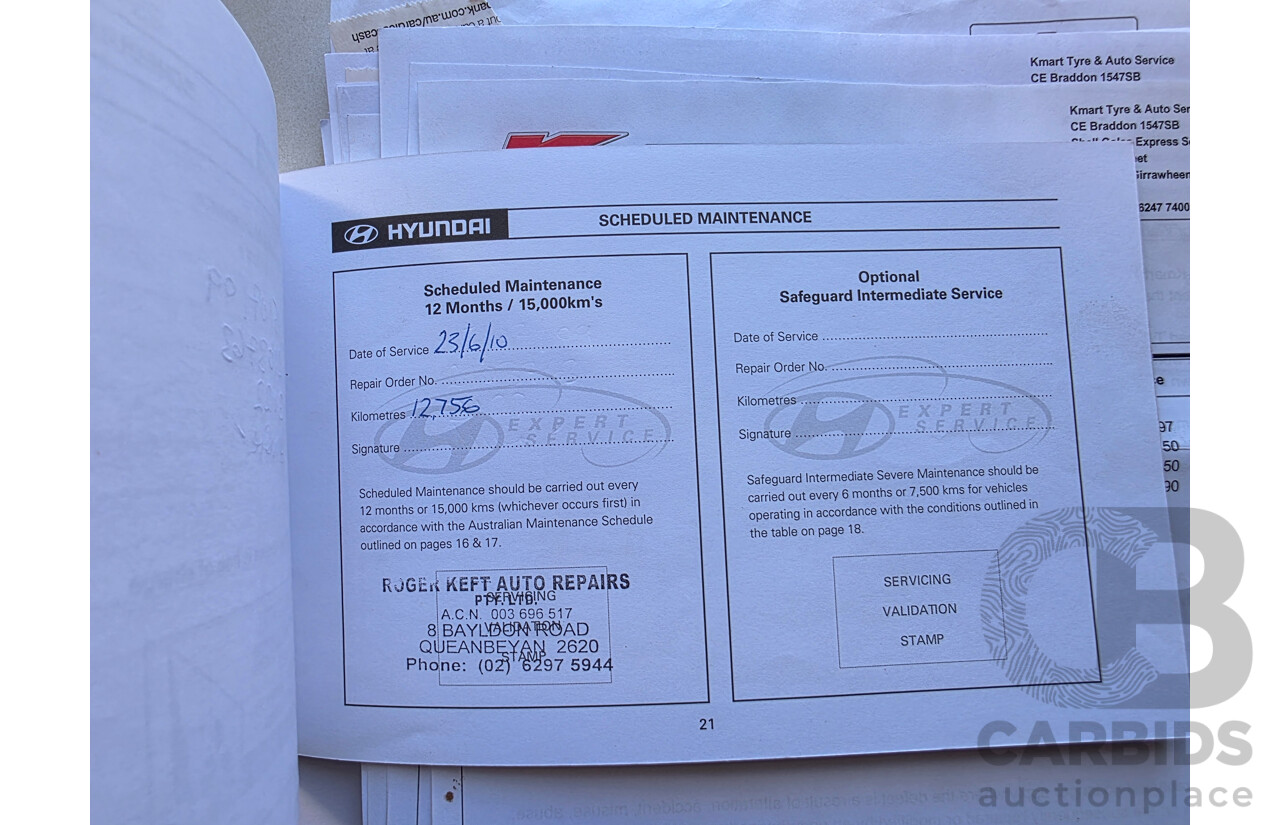 3/2009 Hyundai i30 SX 1.6 CRDi FD MY09 5d Hatchback Blue Turbo Diesel 1.6L