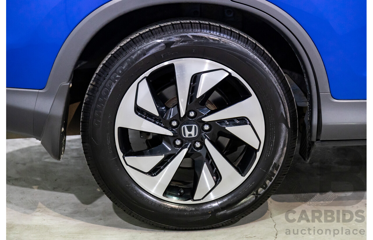 05/2016 Honda CR-V VTi-L (4x4) 4x4 30 Series 2 MY17 4d Wagon Brilliant Sporty Blue Metallic 2.4L