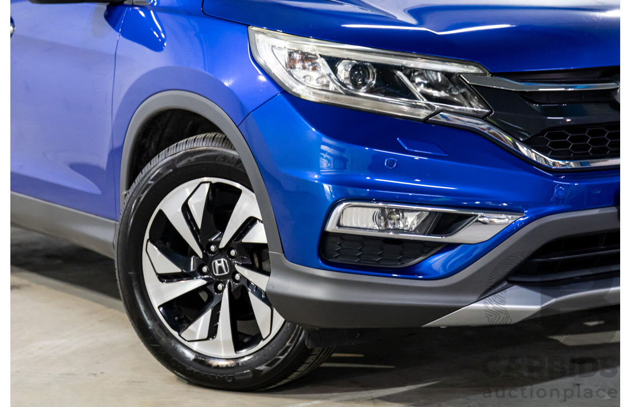 05/2016 Honda CR-V VTi-L (4x4) 4x4 30 Series 2 MY17 4d Wagon Brilliant Sporty Blue Metallic 2.4L