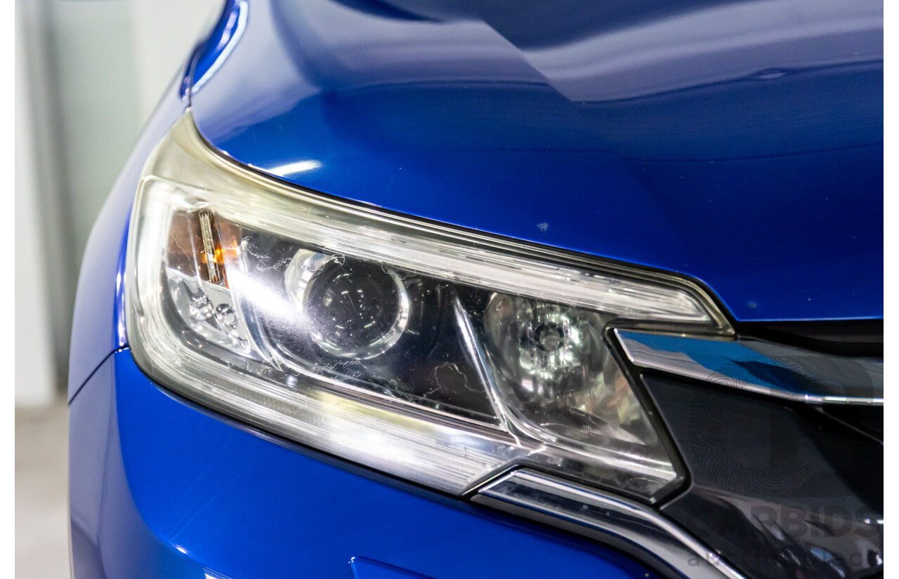 05/2016 Honda CR-V VTi-L (4x4) 4x4 30 Series 2 MY17 4d Wagon Brilliant Sporty Blue Metallic 2.4L